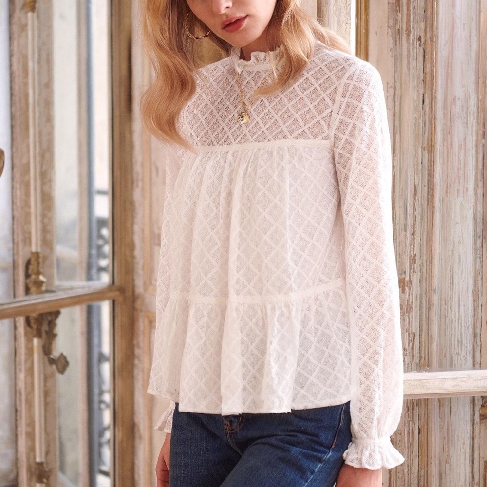 Sezane Gabbie Blouse